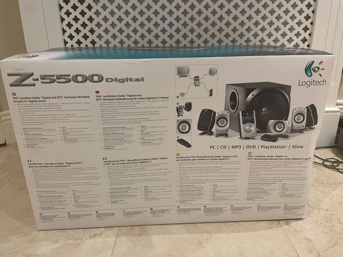 Logitech Z5500 PC Multimedia Speaker System - Image 4
