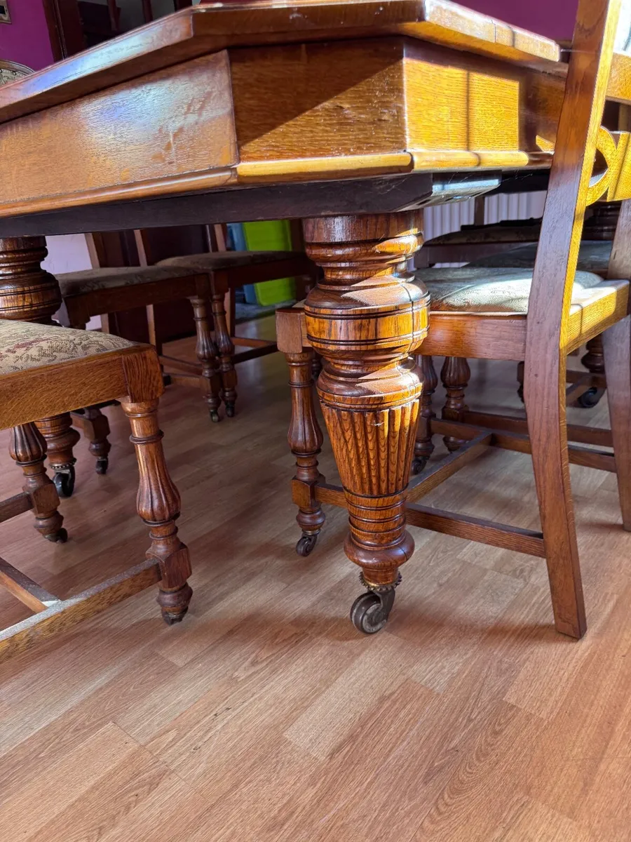 Antique Dining Table - Image 4