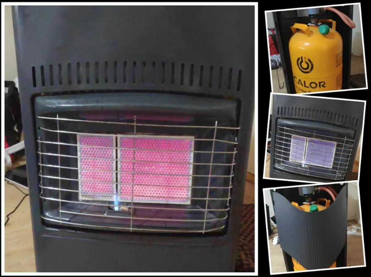 Bosch Calor Gas Portable Heater + FULL Gas Bottle - Image 1