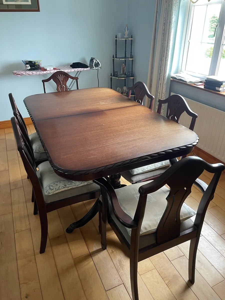 Solid Dining Room Table - Image 1