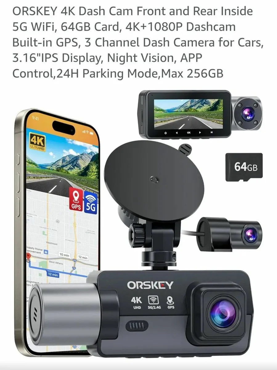 Dashcam and reversing camera - Image 3