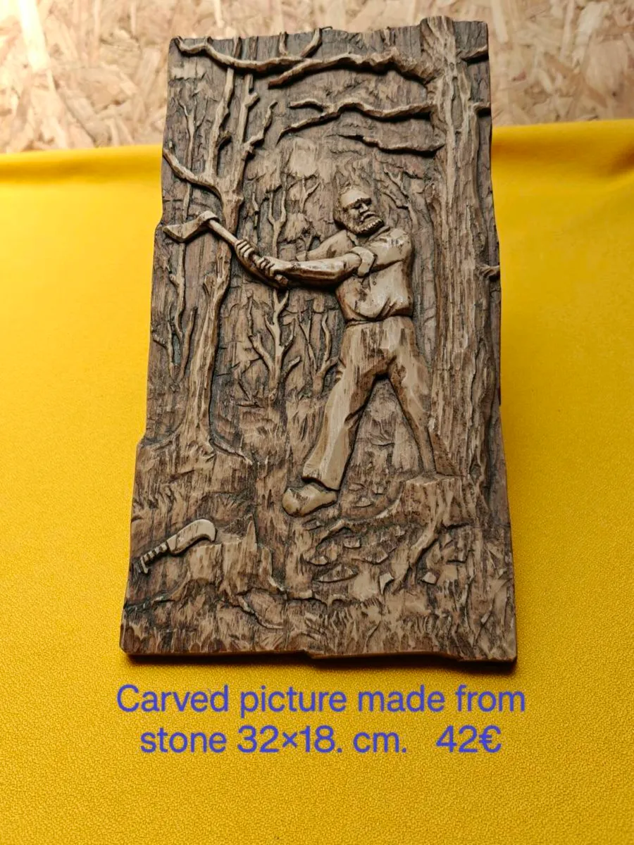 Carved picture, wall decoration