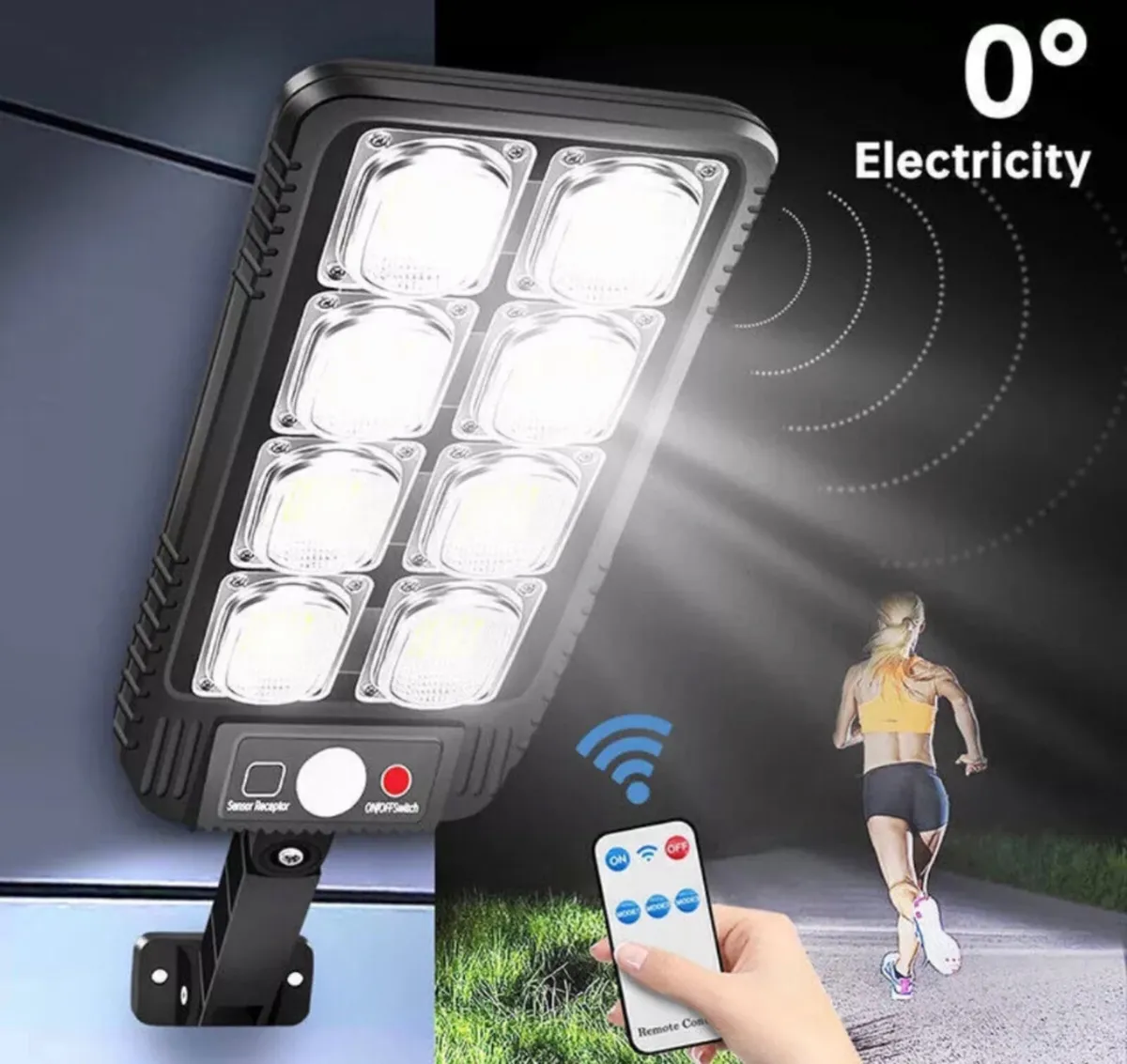 Solar Street Light LED PIR Activation NEW - Image 2