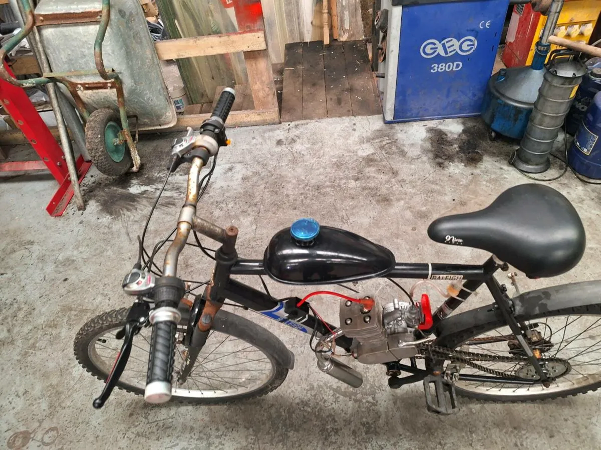 80cc engine mountain bike - Image 2