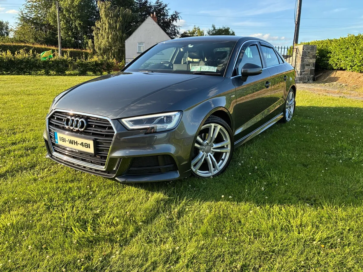 2018 Audi A3 S Line Saloon - Image 3