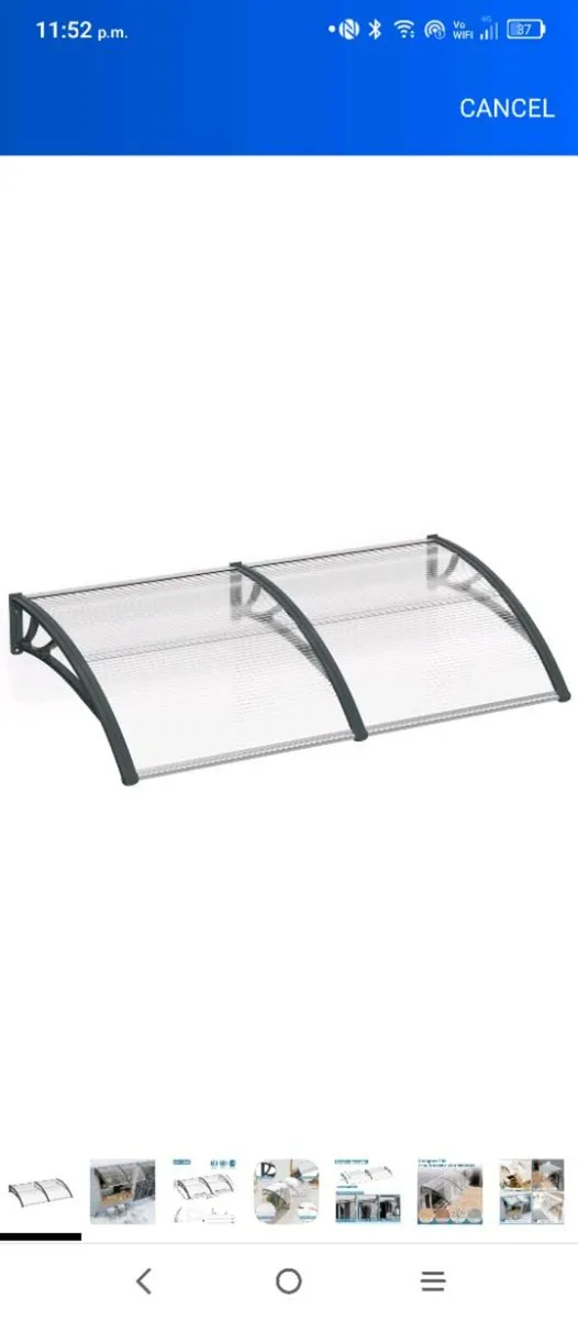 Door canopy - Image 1