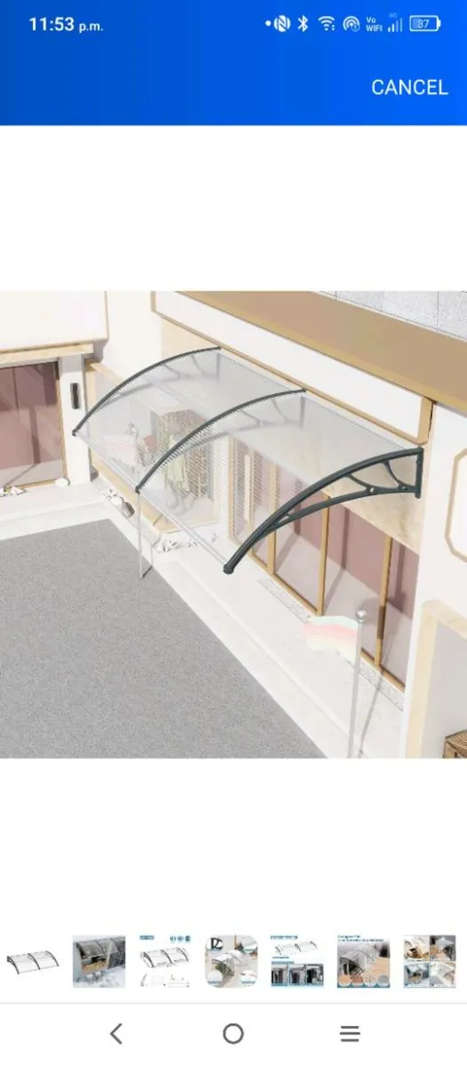 Door canopy - Image 3