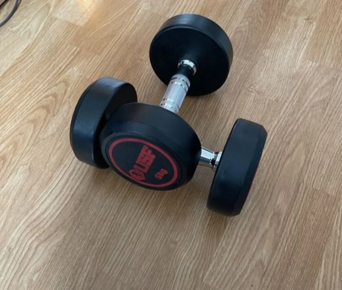 TWO 5KG DUMBELLS - Image 2