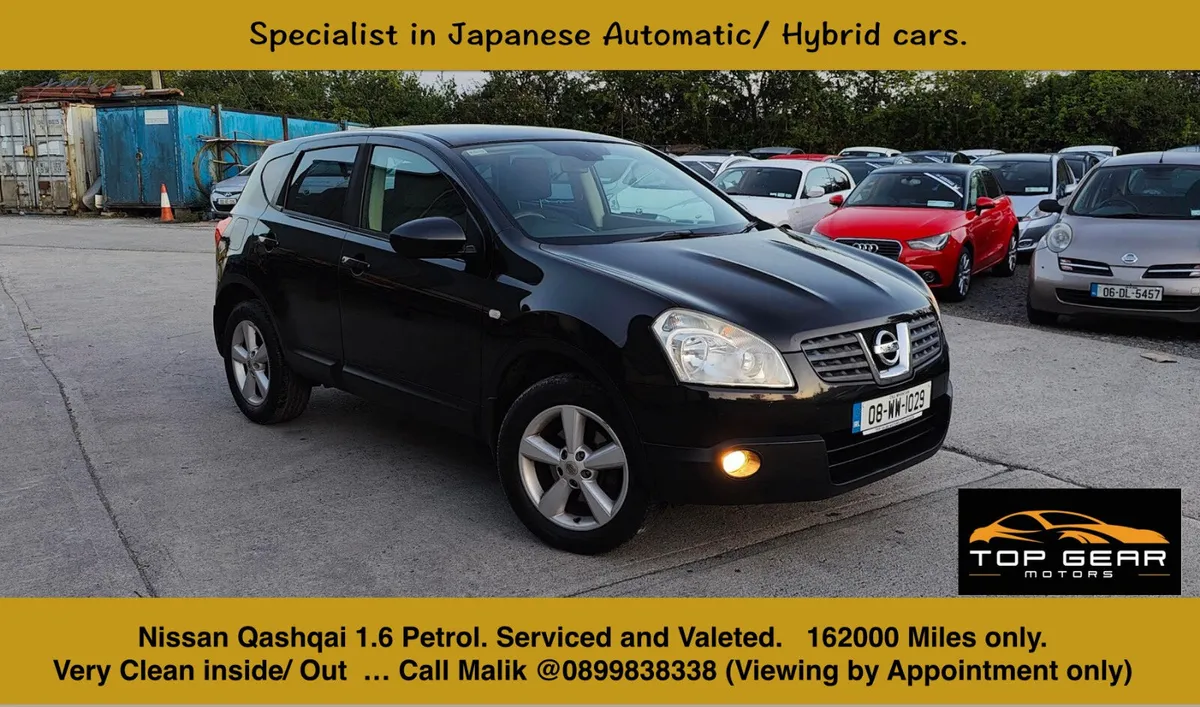 Nissan Qashqai 2008 very Clean 1.6 Petrol - Image 1