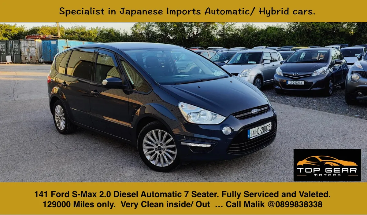 Ford S-Max 2014 S- Max Zetec Power shift Automatic - Image 1