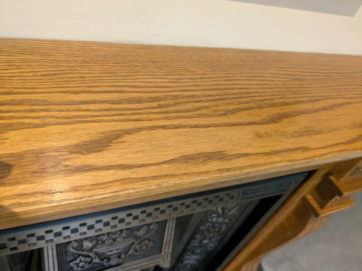 Oak Fireplace - Image 4
