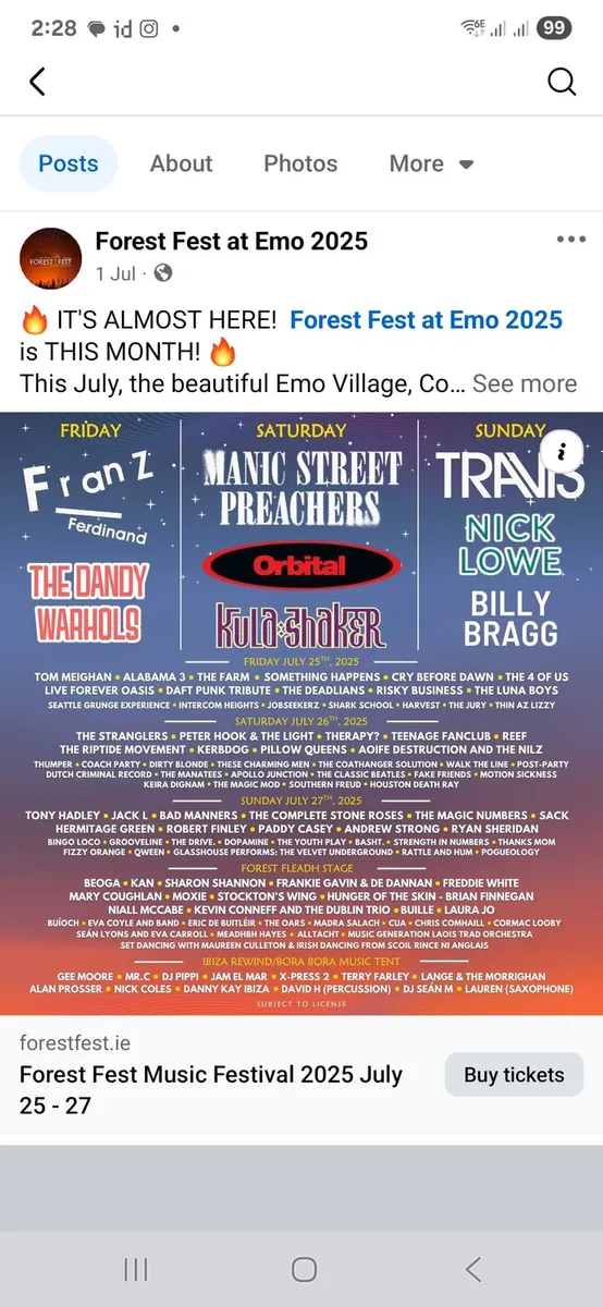 Campervan Weekend Pass Forest Fest 2025