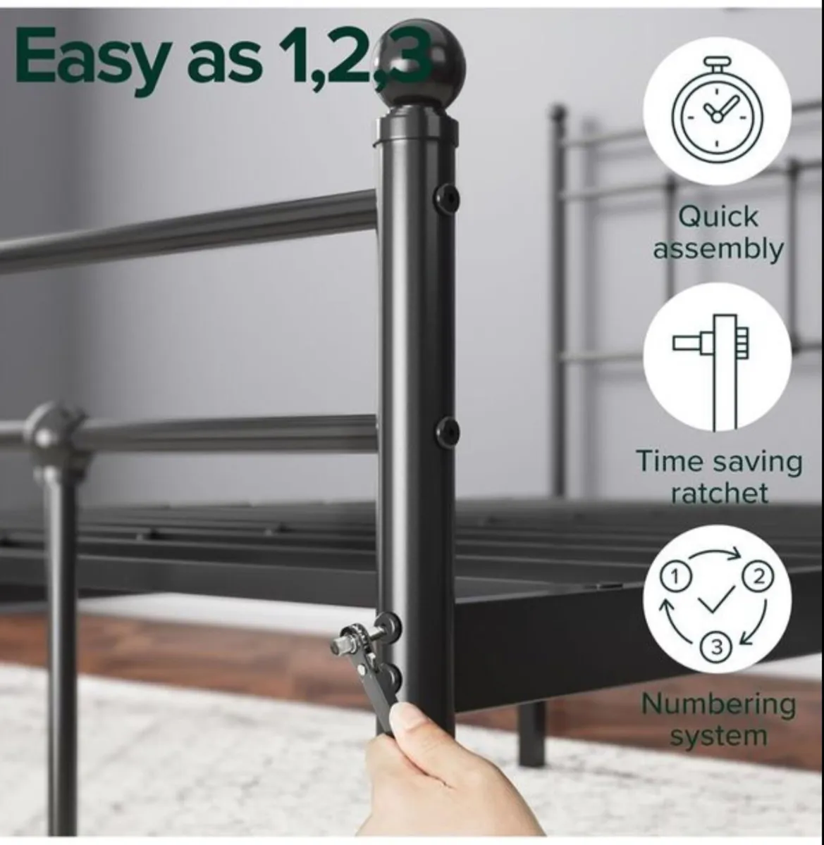 King Size Bed Frame - Image 4
