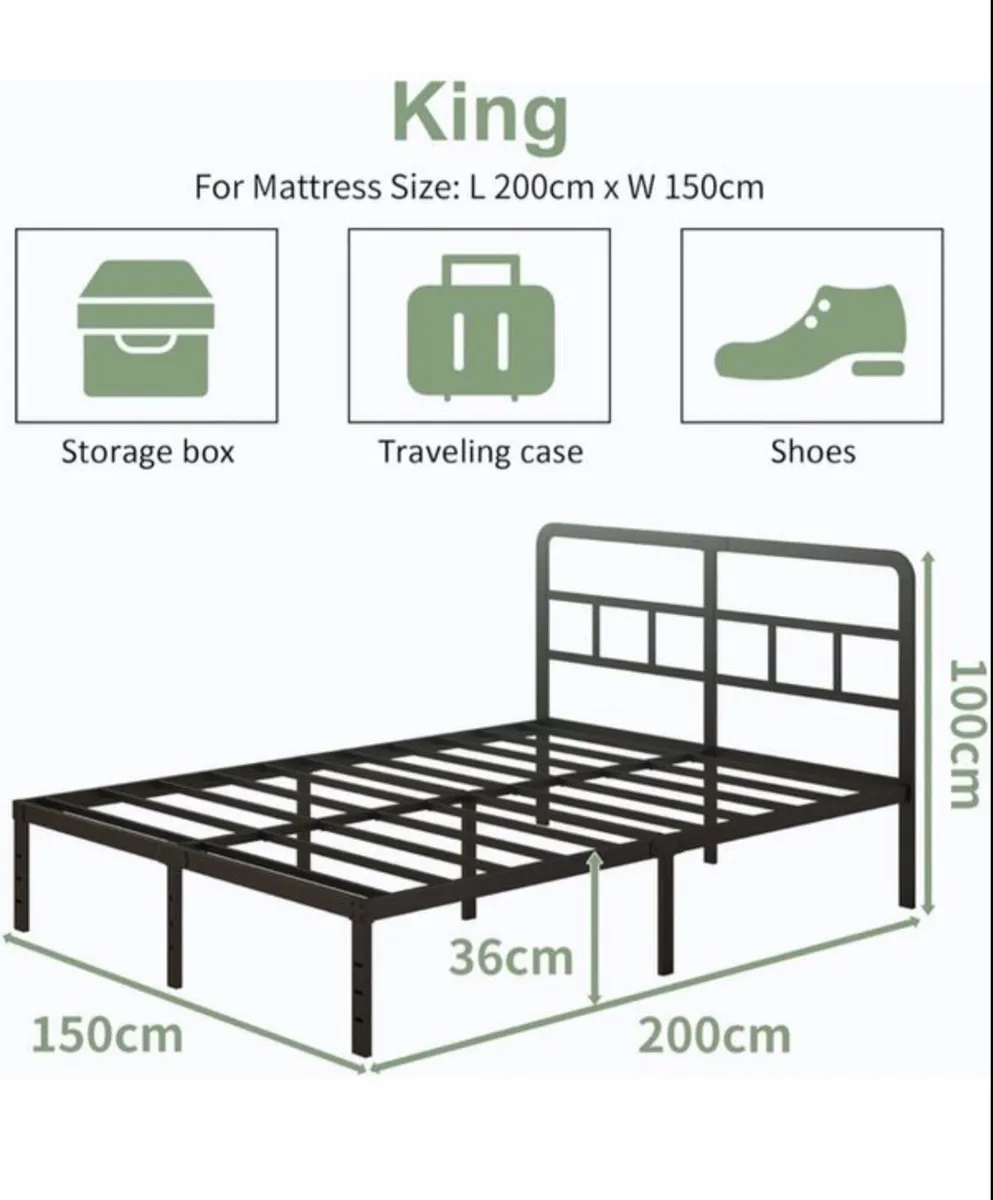 King Size Bed Frame - Image 4