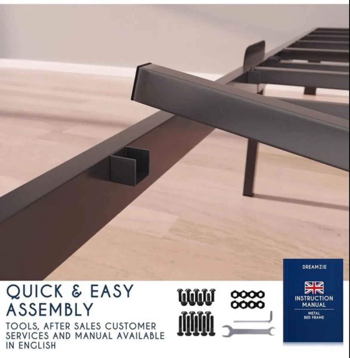 Single Bed Frame 90x190 - Image 4