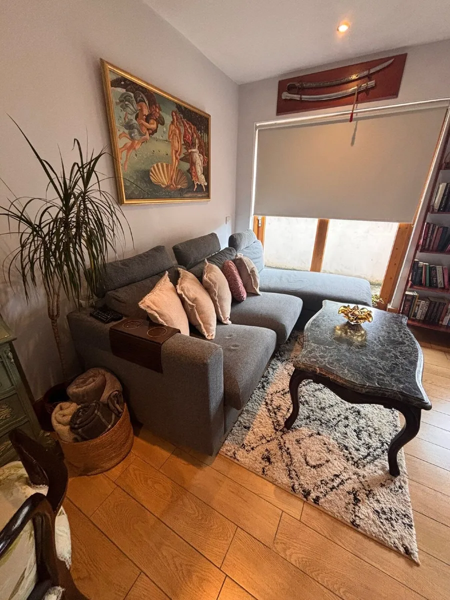 FOR SALE: Comfortable 3-seater + chaise lounge sof - Image 2