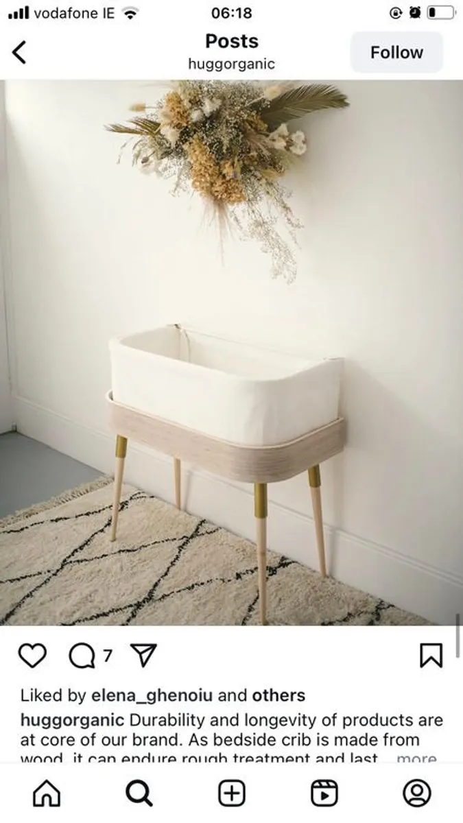 Hugg Organic Crib - Image 1