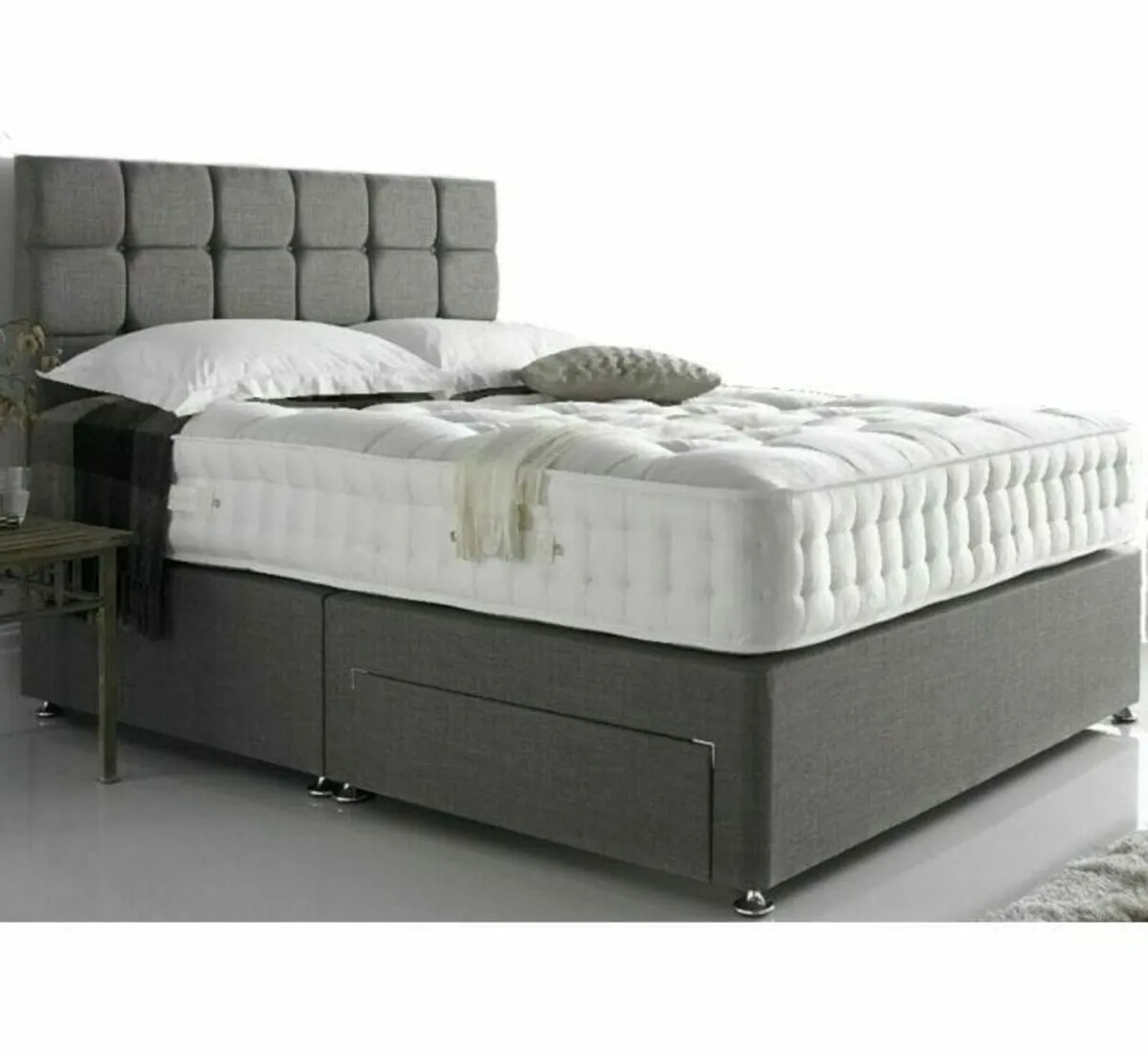 🛌 Comfortable Beds with Mattresses – All Sizes Av - Image 2