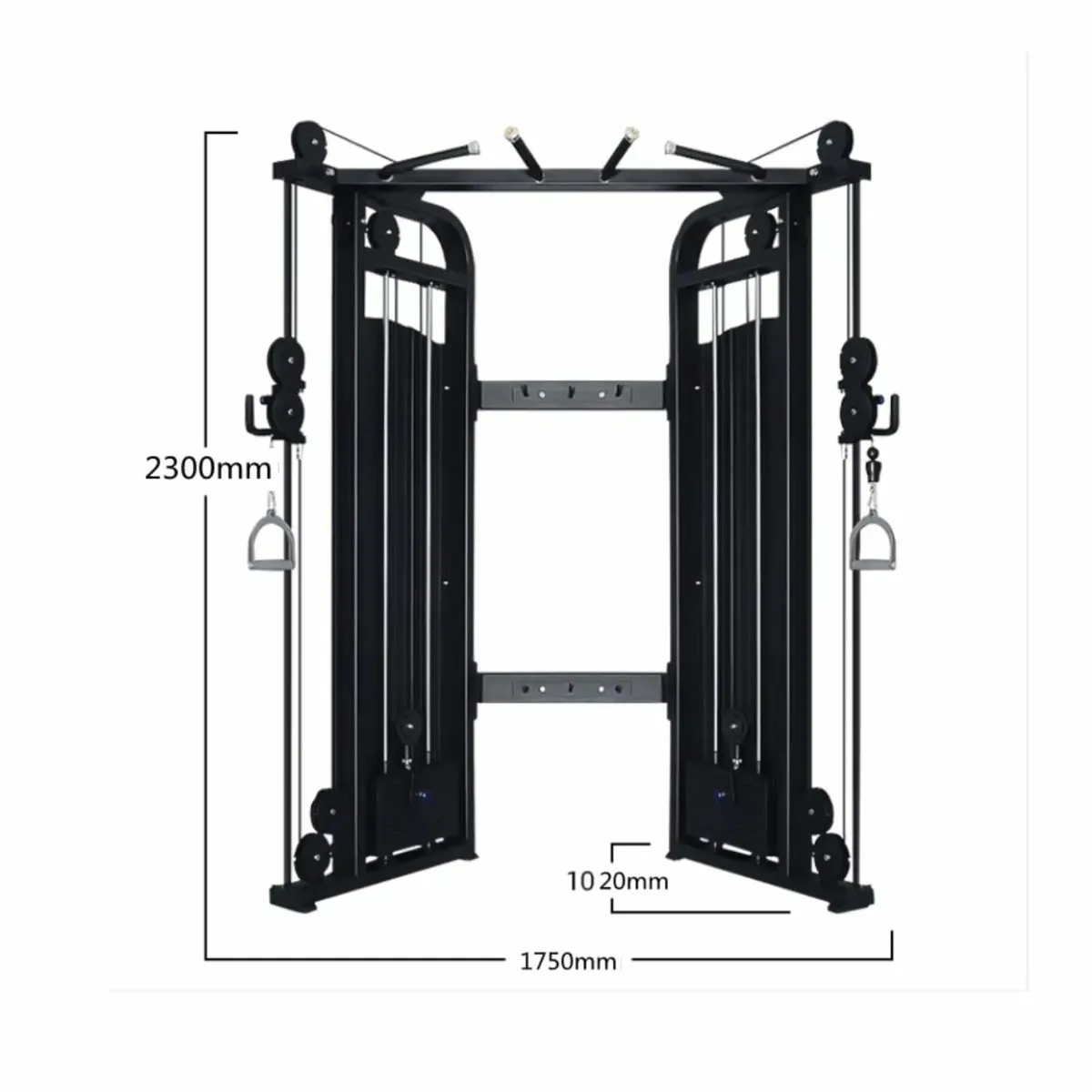 Dual Stack Cable Cross Machine-Free Delivery - Image 2