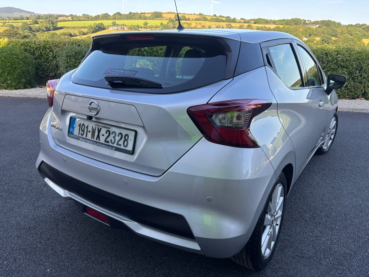 2019 Nissan Micra 1.0T SV Auto 5Dr H/B NCT 04/27 - Image 3