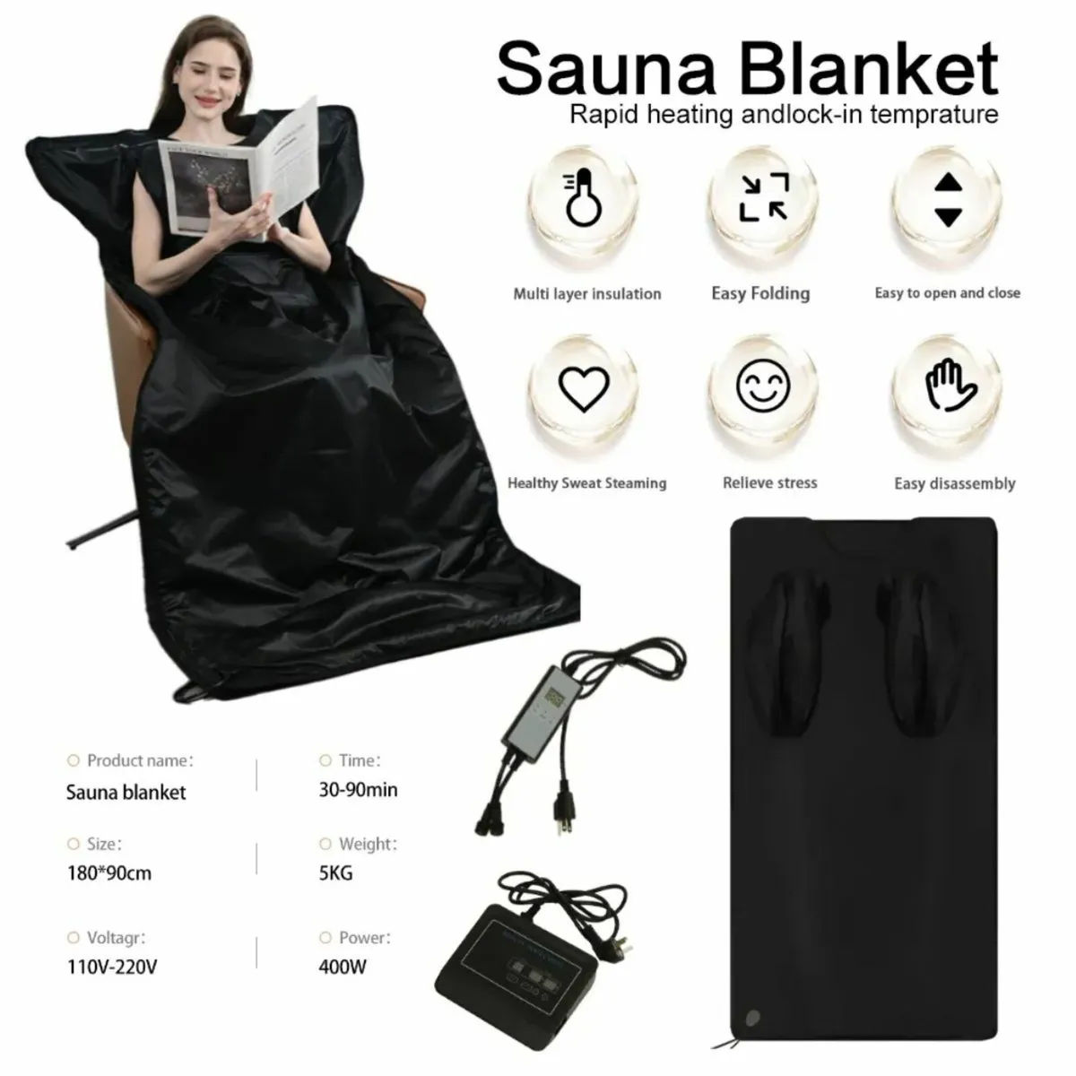 Infared Sauna Blanket-Free Delivery Nationwide - Image 1