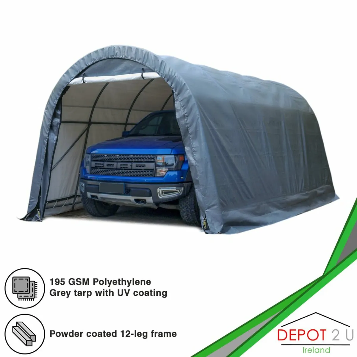 Livestock / Storage Shelter - 195gsm - Image 4