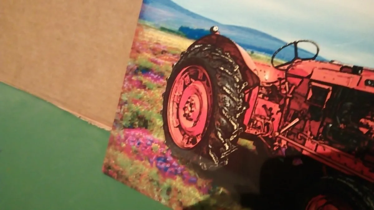 Nuffield 10/60 classic tractor metal tin sign - Image 3