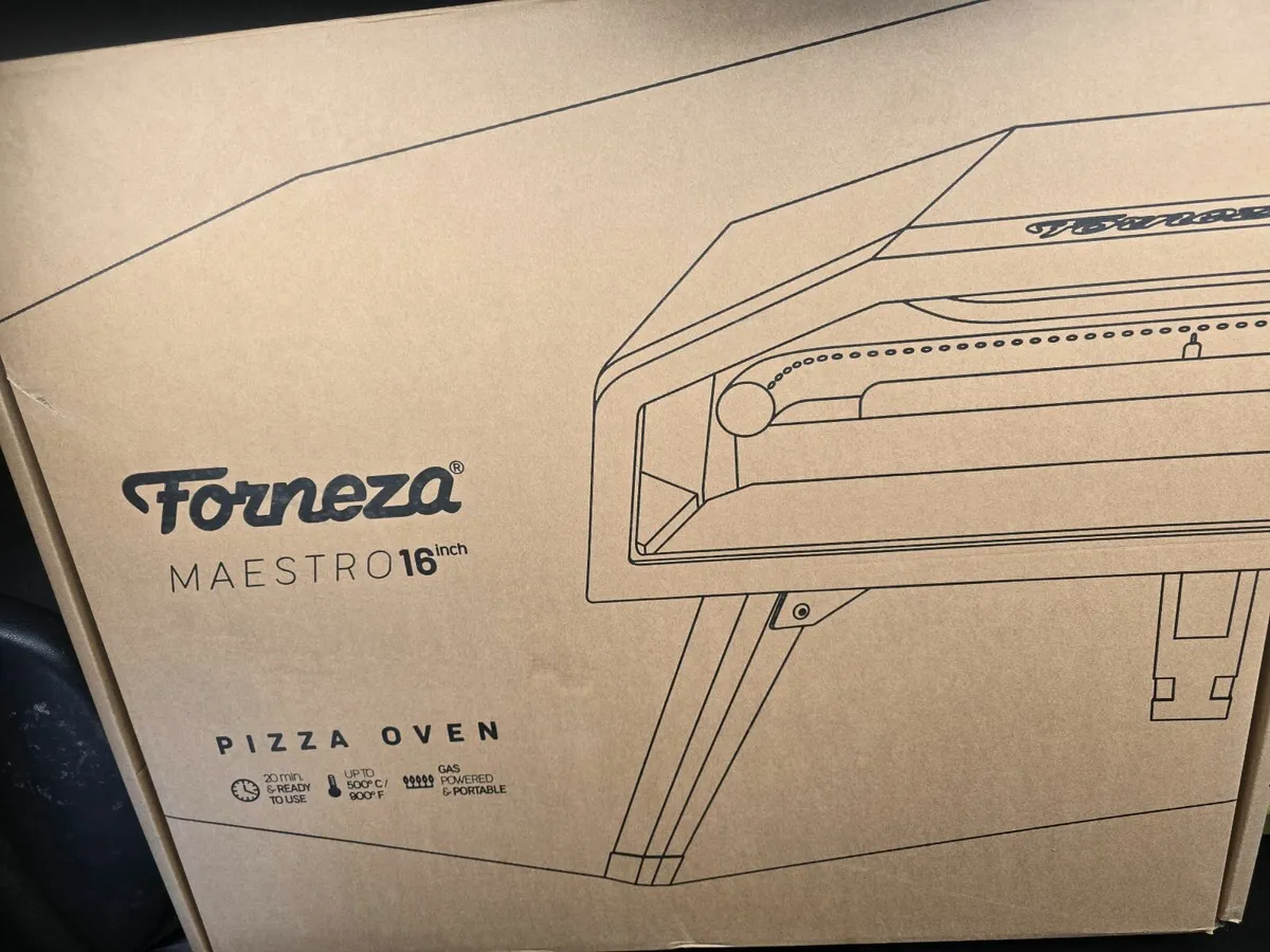 Forneza Maestro 16 Inch Gas Pizza Oven with Access - Image 3