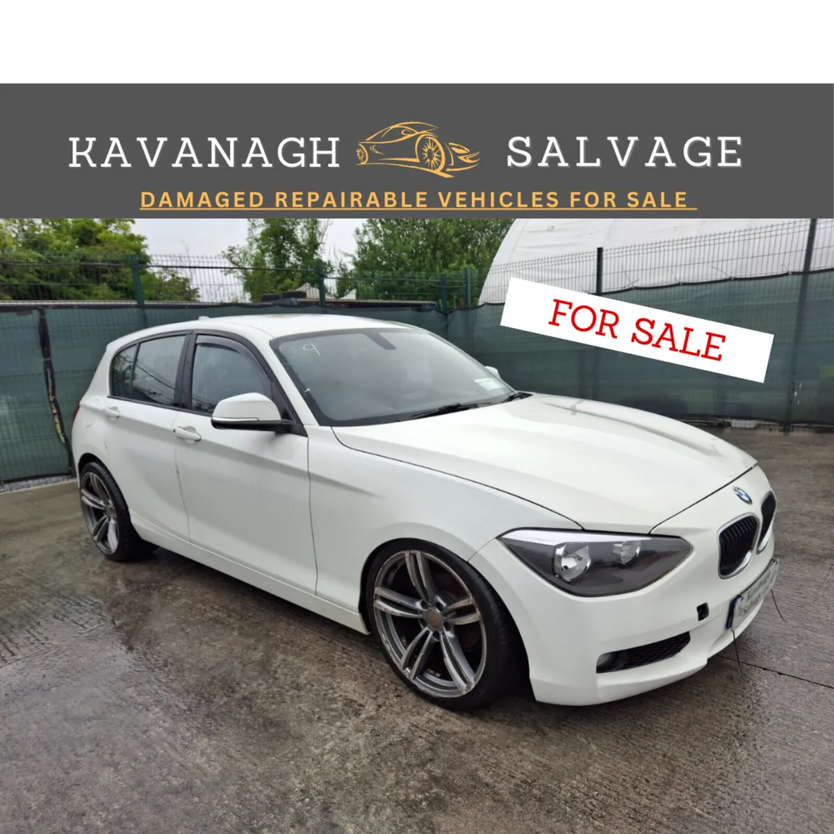 2012 BMW 1 Series 2.0 Diesel..Very light Damage - Image 1