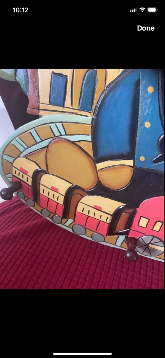 Handcrafted Timber Kids coat Hanger - Image 3