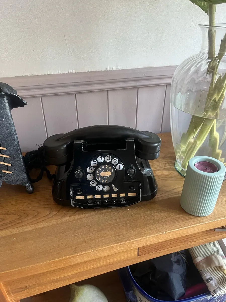 Vintage Rotary Dial Telephone - Image 1
