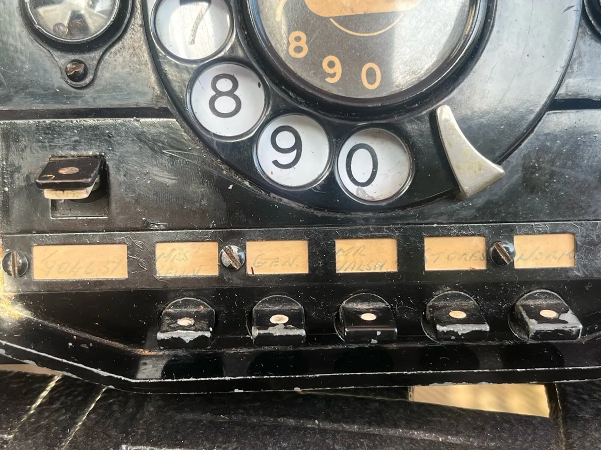 Vintage Rotary Dial Telephone - Image 3