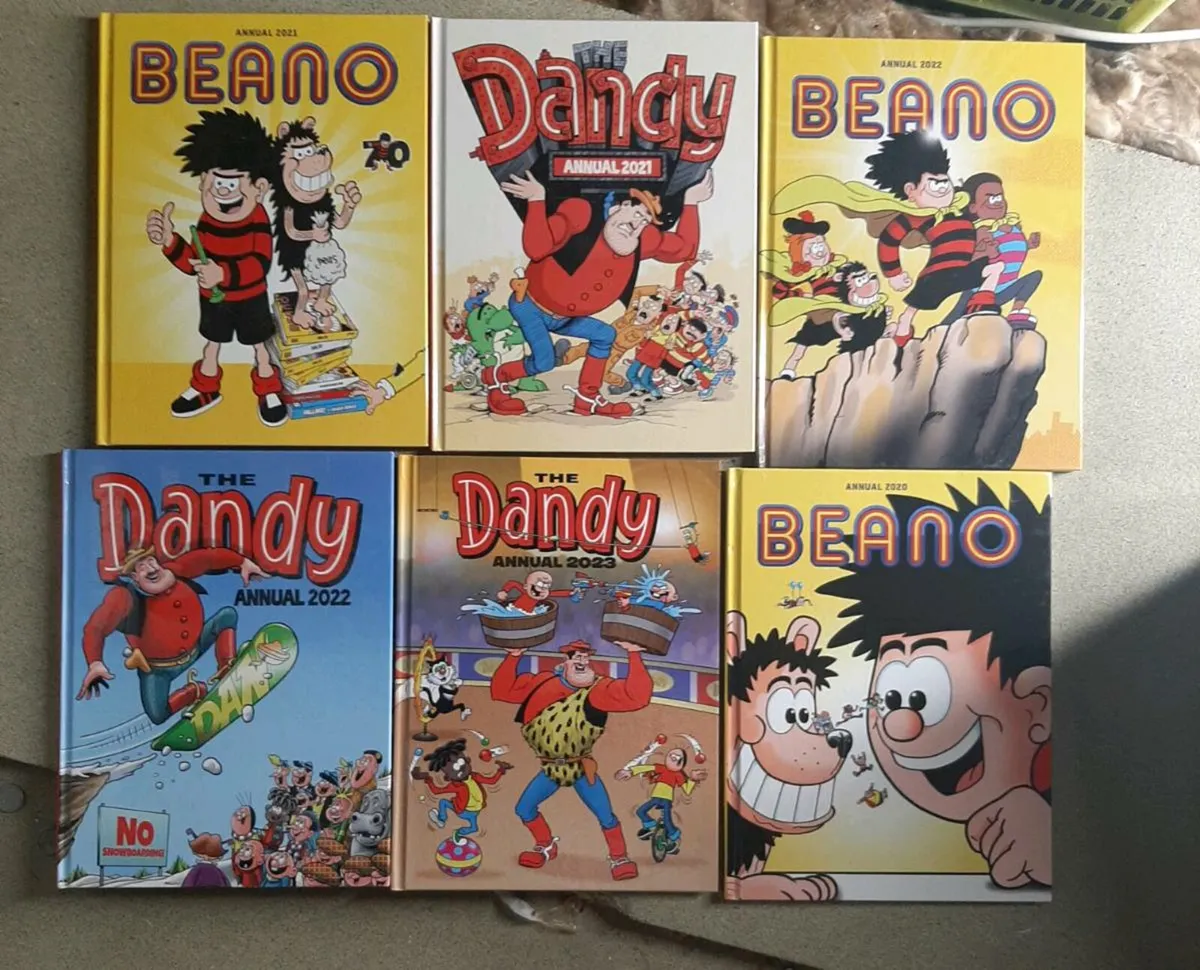 Vintage Beano, Dandy, Dennis the Menace Annuals - Image 1