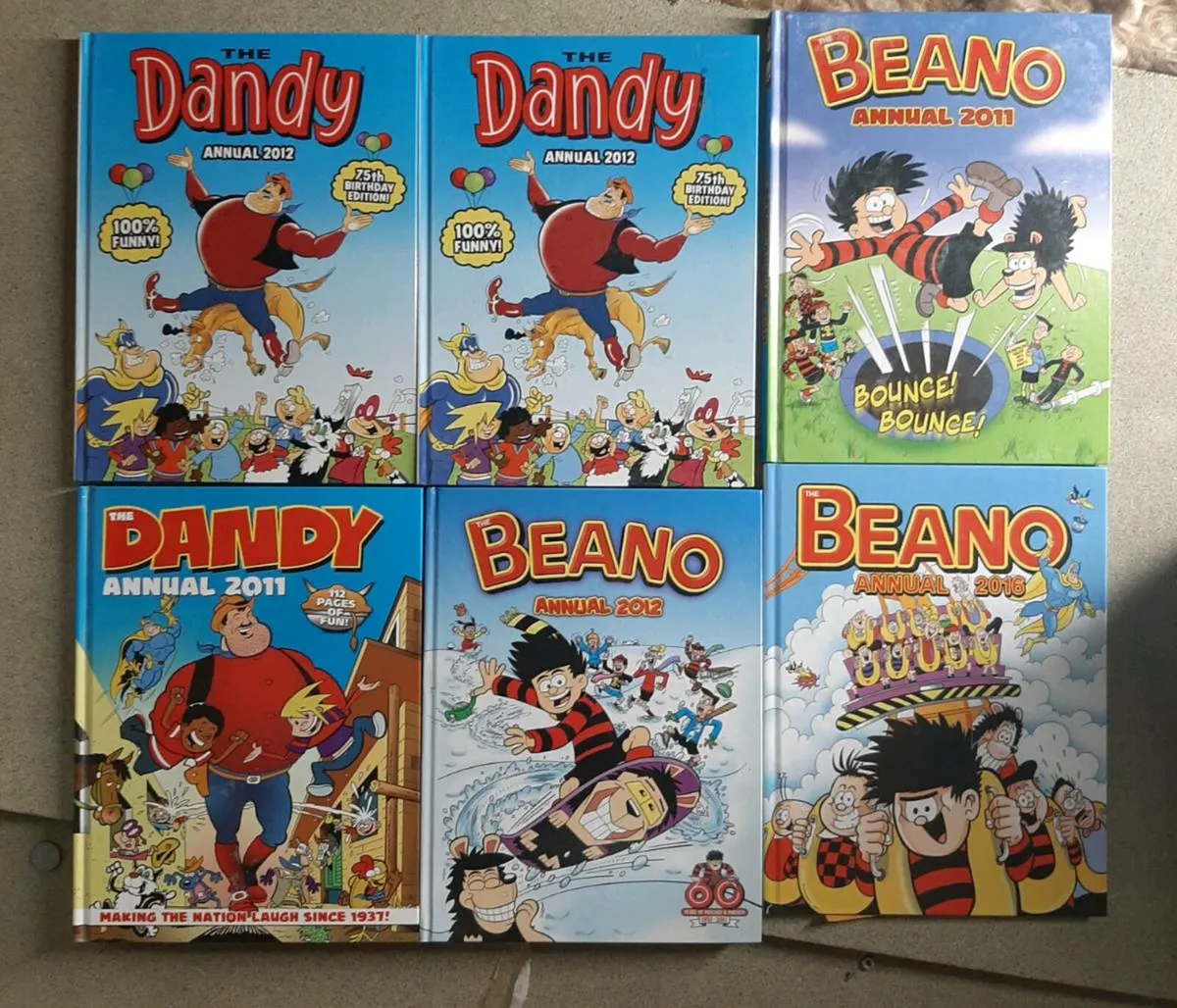 Vintage Beano, Dandy, Dennis the Menace Annuals - Image 3