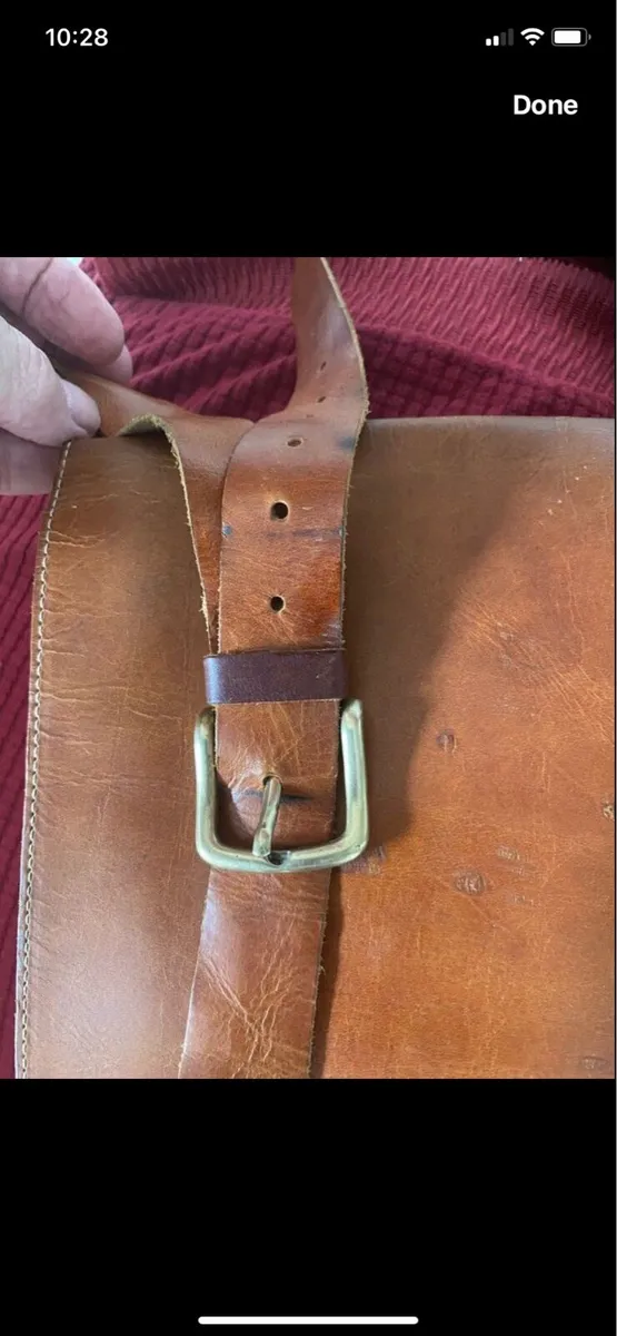 Leather Shoulder Bag - Image 4