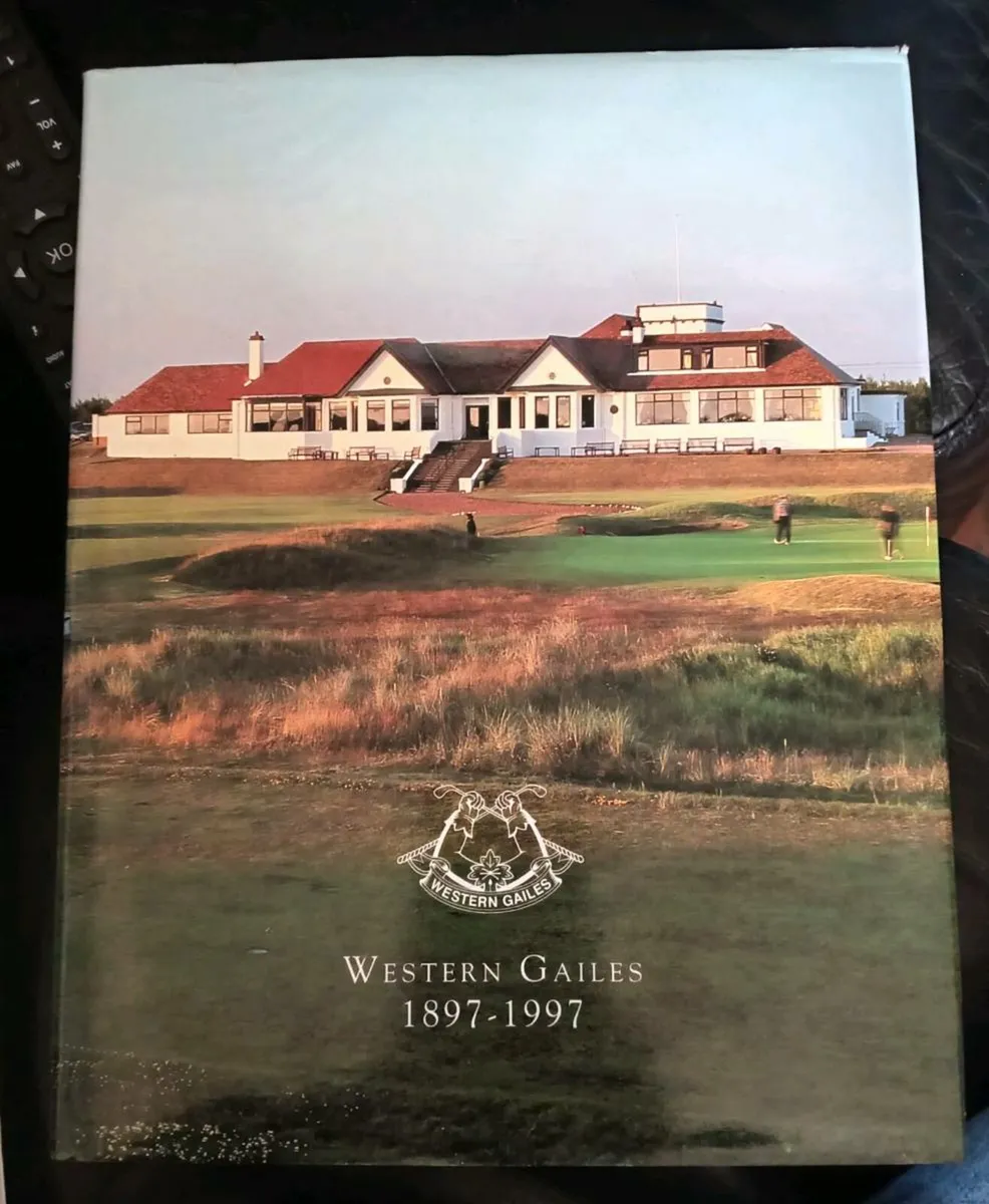 Western Gailes Scotland Golf Centenary Book - Image 1