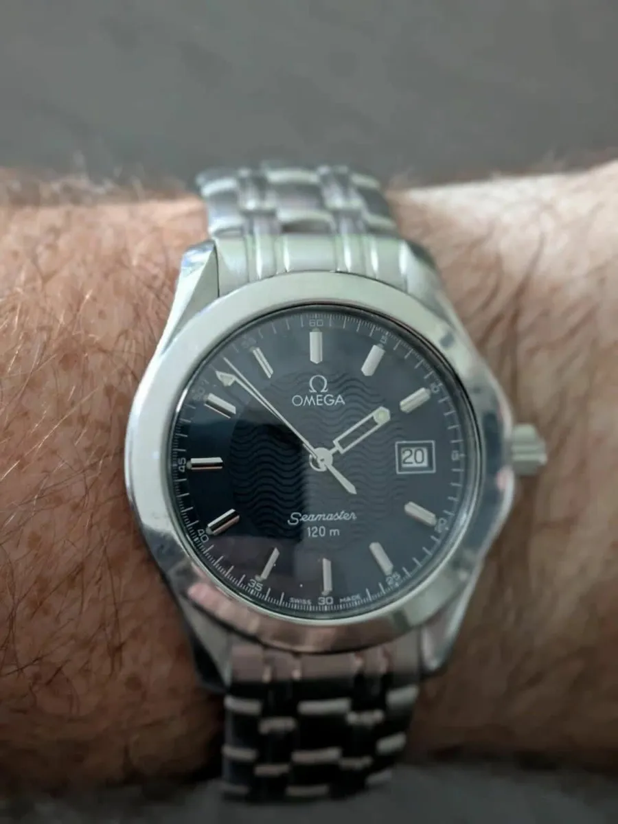 OMEGA Seamaster Quartz Watch 2511.81 Blue Dial - Image 1