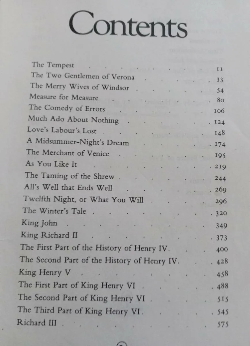 Complete Works of William Shakespeare 1982 Book - Image 3