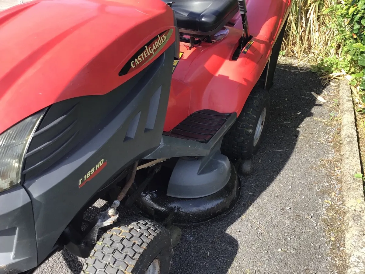 Castlegarden hydro 18HP ride on lawnmower - Image 4