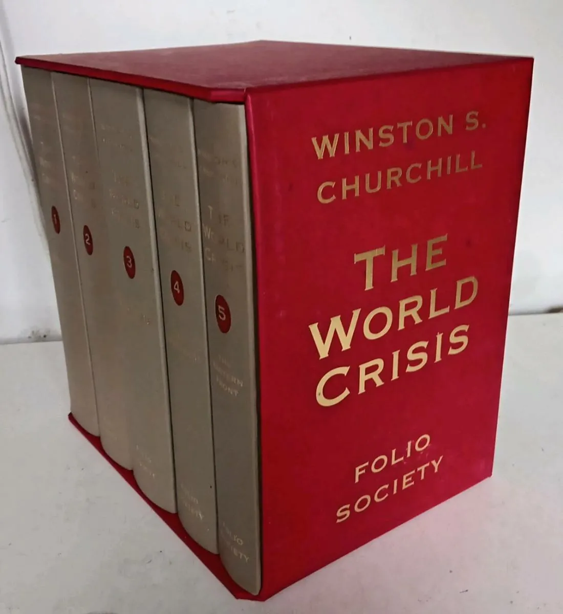 The Folio Society Winston Churchill Bookset 2007 - Image 2