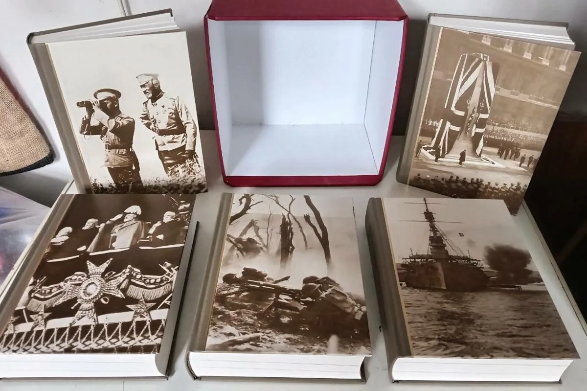 The Folio Society Winston Churchill Bookset 2007 - Image 3