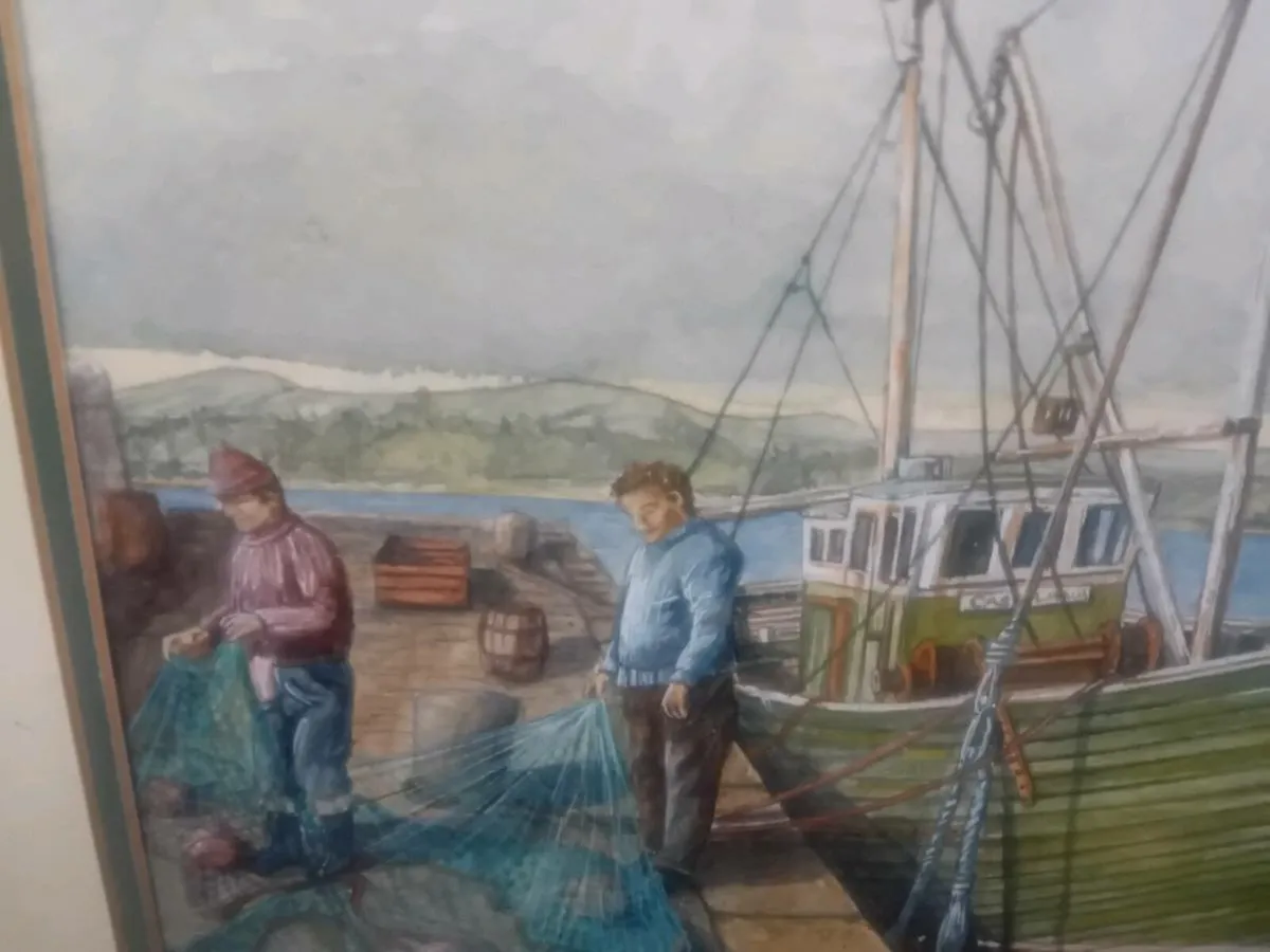 Gilt Framed Original Watercolour - Image 3