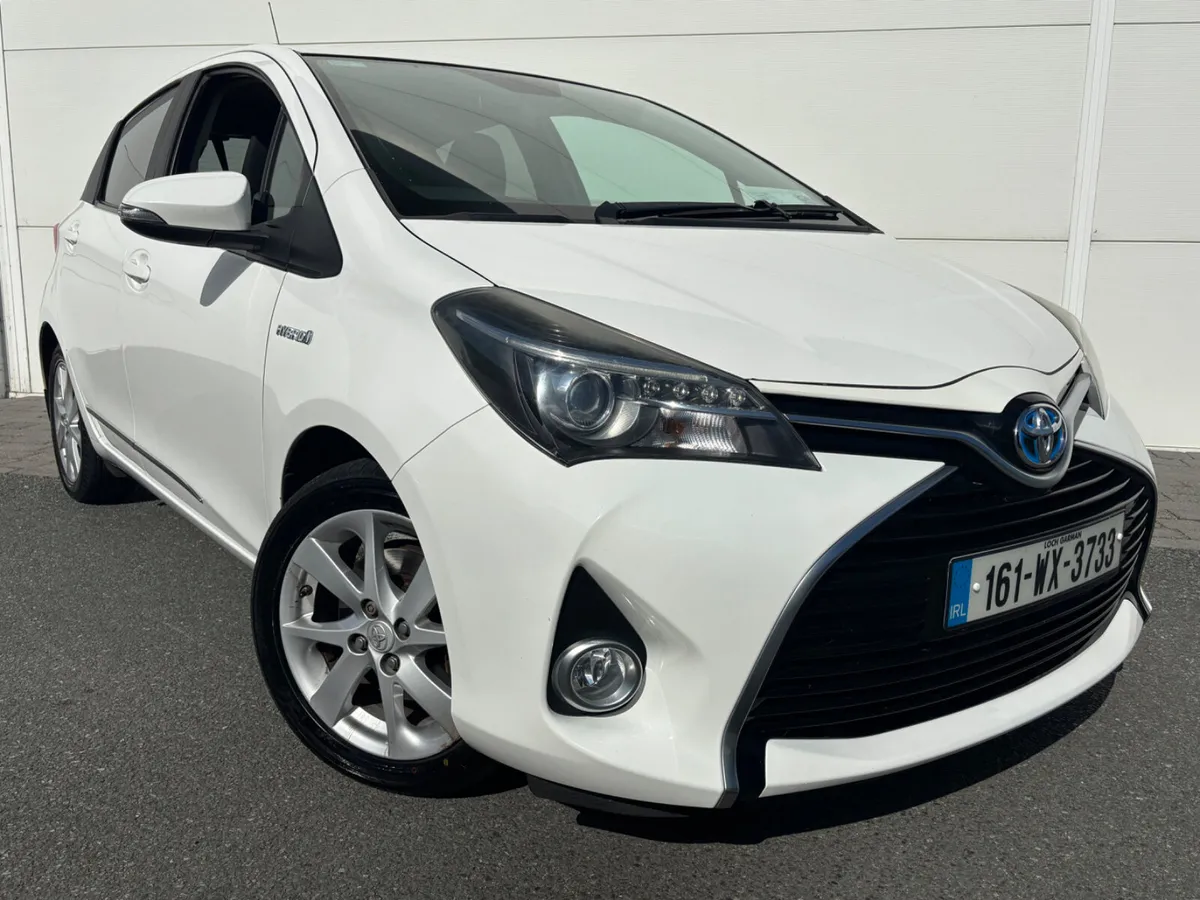 2016 TOYOTA YARIS HYBRID A\T LOW KM NCT TAX - Image 1