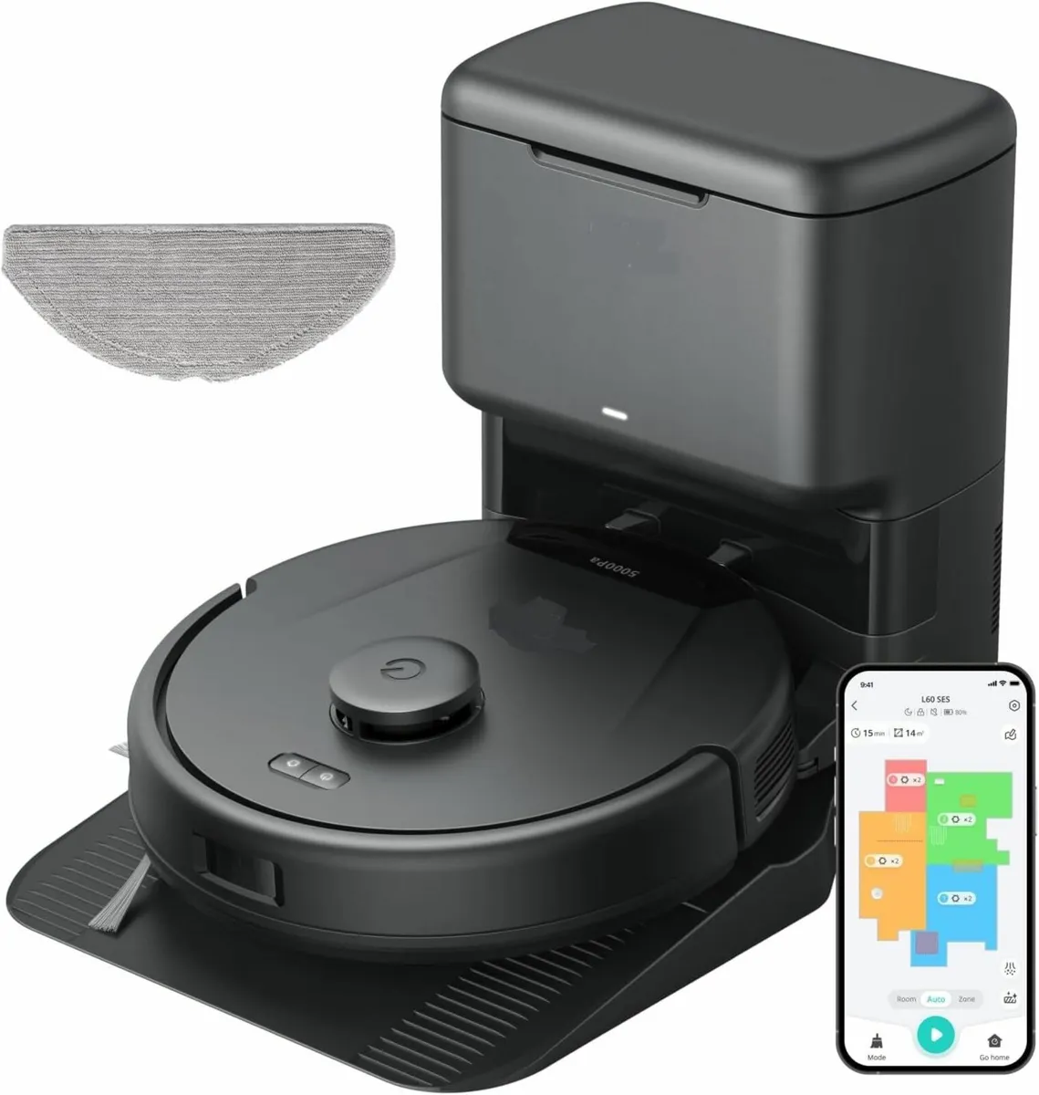 Hybrid Robot Vacuum Cleaner with Mop - Image 1