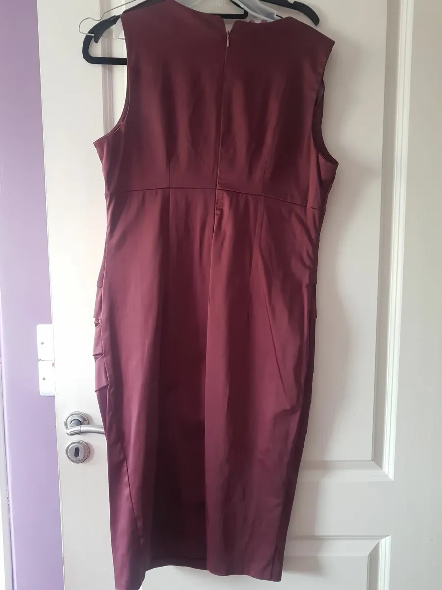quality Dress size 12 large new Bordeaux - Image 1