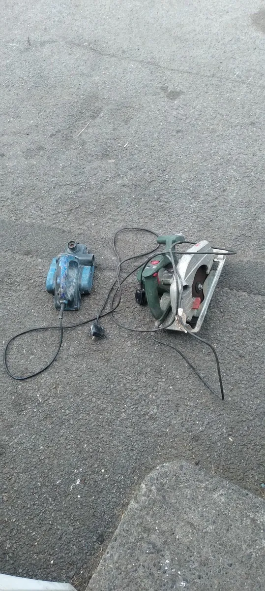 Skill saw and plainer working perfectly - Image 1
