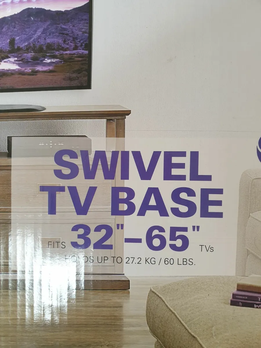 Swivel tv base - Image 1