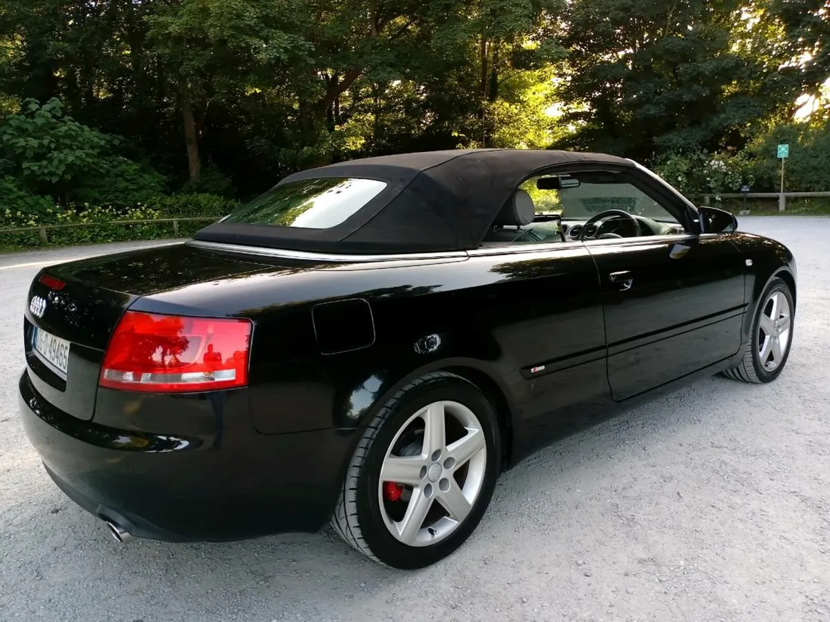 A4 cabriolet exceptional condition new NCT - Image 4