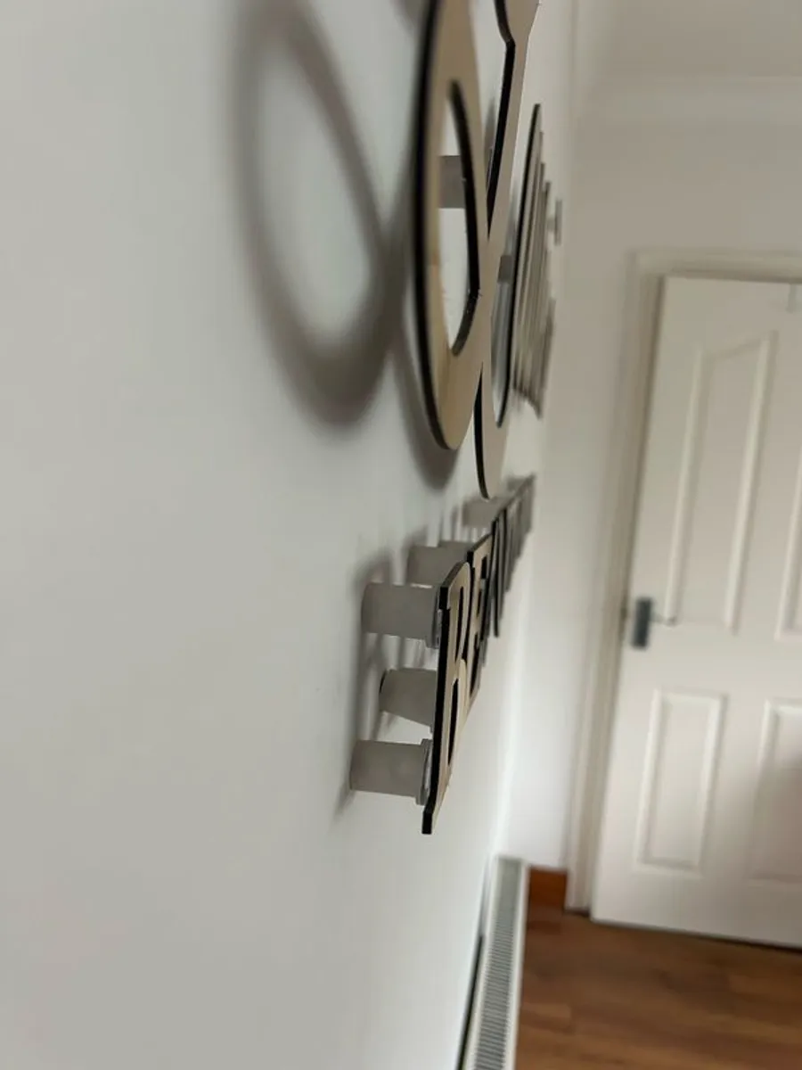 Gold Wall Sign - Image 3