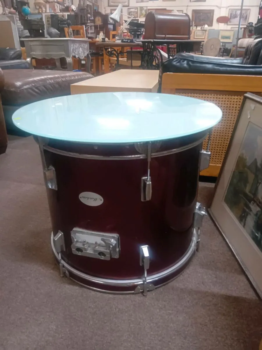 Decorative Drum Coffee Table